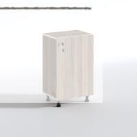 Kenzlife sepetli kilitli mutfak dolabı ruberukilit crd 074x45x30 banyo çamaşır beyaz 5 li sepet