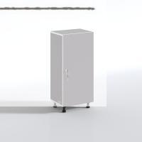 Kenzlife sepetli kilitli mutfak dolabı ruberukilit gri 098x45x30 banyo çamaşır beyaz 7 li sepet