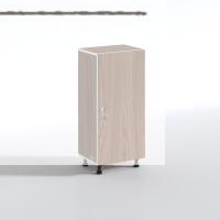 Kenzlife sepetli kilitli mutfak dolabı ruberukilit cvz 098x45x30 banyo çamaşır beyaz 7 li sepet