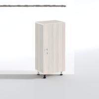 Kenzlife sepetli kilitli mutfak dolabı ruberukilit crd 098x45x30 banyo çamaşır beyaz 7 li sepet