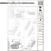 Kenzlife sepetli kilitli mutfak dolabı ruberukilit crd 098x45x30 banyo çamaşır beyaz 7 li sepet