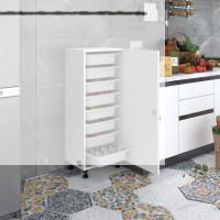 Kenzlife sepetli kilitli mutfak dolabı ruberukilit byz 110x45x30 banyo çamaşır beyaz 8 li sepet