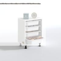 Kenzlife sepetli mutfak dolabı ruberu byz 062x45x30 banyo oyuncak çamaşır beyaz 4 lü sepet