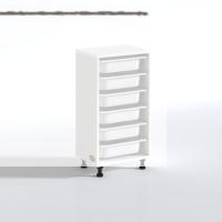Kenzlife sepetli mutfak dolabı ruberu byz 086x45x30 banyo oyuncak çamaşır beyaz 6 lı sepet