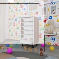 Kenzlife sepetli mutfak dolabı ruberu cvz 086x45x30 banyo oyuncak çamaşır beyaz 6 lı sepet