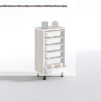 Kenzlife sepetli mutfak dolabı ruberu crd 086x45x30 banyo oyuncak çamaşır beyaz 6 lı sepet