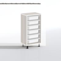 Kenzlife sepetli mutfak dolabı ruberu crd 086x45x30 banyo oyuncak çamaşır beyaz 6 lı sepet