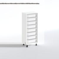 Kenzlife sepetli mutfak dolabı ruberu byz 110x45x30 banyo oyuncak çamaşır beyaz 8 li sepet