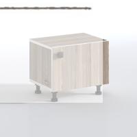 Kenzlife sepetli mutfak dolabı ruberukapak crd 038x45x30 kapaklı banyo çamaşır beyaz 2 li sepet