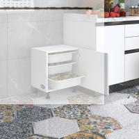 Kenzlife sepetli mutfak dolabı ruberukapak byz 050x45x30 kapaklı banyo çamaşır beyaz 3 lü sepet