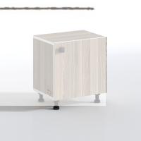 Kenzlife sepetli mutfak dolabı ruberukapak crd 050x45x30 kapaklı banyo çamaşır beyaz 3 lü sepet