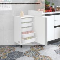 Kenzlife sepetli mutfak dolabı ruberukapak byz 074x45x30 kapaklı banyo çamaşır beyaz 5 li sepet