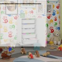 Kenzlife sepetli mutfak dolabı ruberukapak byz 074x45x30 kapaklı banyo çamaşır beyaz 5 li sepet