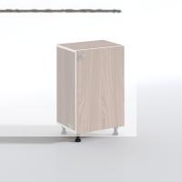 Kenzlife sepetli mutfak dolabı ruberukapak cvz 074x45x30 kapaklı banyo çamaşır beyaz 5 li sepet