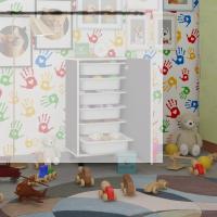 Kenzlife sepetli mutfak dolabı ruberukapak gri 086x45x30 kapaklı banyo çamaşır beyaz 6 lı sepet