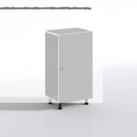 Kenzlife sepetli mutfak dolabı ruberukapak gri 086x45x30 kapaklı banyo çamaşır beyaz 6 lı sepet