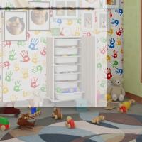 Kenzlife sepetli mutfak dolabı ruberukapak crd 098x45x30 kapaklı banyo çamaşır beyaz 7 li sepet
