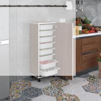 Kenzlife sepetli mutfak dolabı ruberukapak cvz 110x45x30 kapaklı banyo çamaşır beyaz 8 li sepet