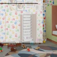 Kenzlife sepetli mutfak dolabı ruberukapak cvz 122x45x30 kapaklı banyo çamaşır beyaz 9 lu sepet