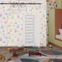 Kenzlife sepetli mutfak dolabı ruberukapak byz 134x45x30 kapaklı banyo çamaşır beyaz 10 lu sepet