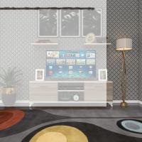 Kenzlife televizyon sehpası berlin 150 crd tv ünitesi raflı