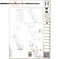 Kenzlife televizyon sehpası beyrut crd 040*150*30 tv ünitesi
