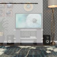 Kenzlife televizyon sehpası bangkok gri 040*150*30 tv ünitesi