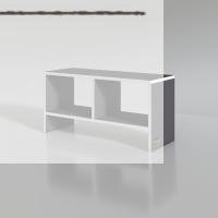 Kenzlife televizyon sehpası beyrut gri 040*150*30 tv ünitesi