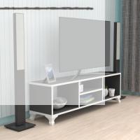 Kenzlife televizyon sehpası tokyo gri 038*150*30 tv ünitesi
