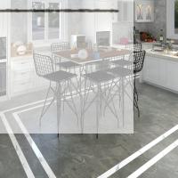 Knsz masa sandalye takımı hem105zengin cvzsyh 130*090 6 sandalye syhsyh