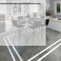 Knsz masa sandalye takımı hem105zengin grisyh 130*090 6 sandalye syhsyh kolçaklı sırt minderli