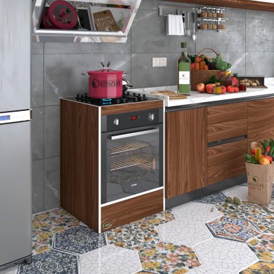 Kenzlife ankastre modülü kabini helyum cvz fırın ocak dolabı