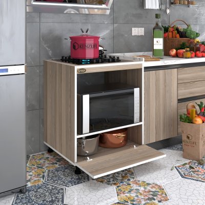 Kenzlife ocak dolabı şehrazat crd 85*70*60 XLARGE kapaklı hazır mutfak ankastre gömme ocak için