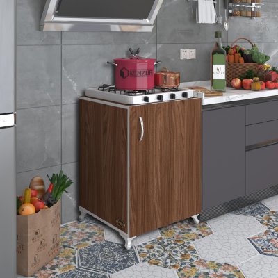 Kenzlife ocak dolabı ahunaz cvz 85*60*56 hazır mutfak klasik set üstü ocak için arkalıksız