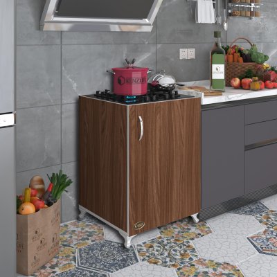 Kenzlife ocak dolabı benek cvz 85*60*56 hazır mutfak ankastre gömme ocak için arkalıksız