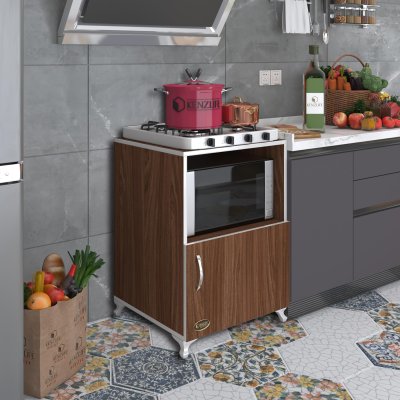 Kenzlife ocak dolabı revbahar cvz 85*60*56 hazır mutfak klasik set üstü ocak için arkalıksız