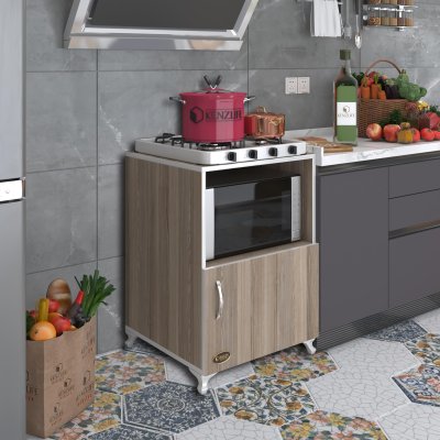 Kenzlife ocak dolabı revbahar crd 85*60*56 hazır mutfak klasik set üstü ocak için arkalıksız