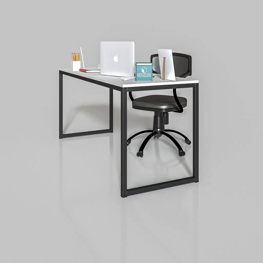 Kenzlife ofis bilgisayar çalışma masası ayvalık110 byzsyh 75*110*60 metal ayaklı masa