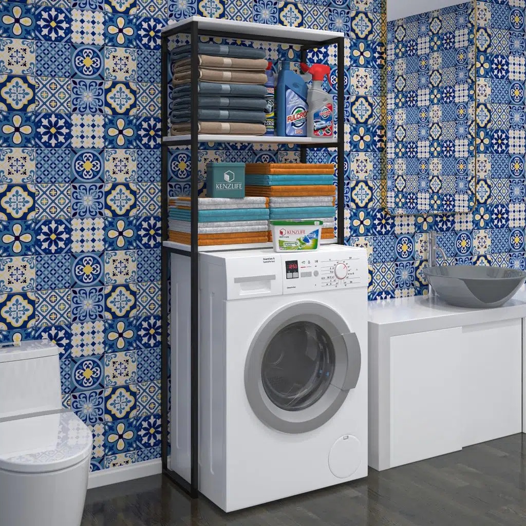 Bakbudaiyi çamaşır kurutma makinesi dolabı dirim byzsyh 180*065*20 mat suntalam metal siyah boya