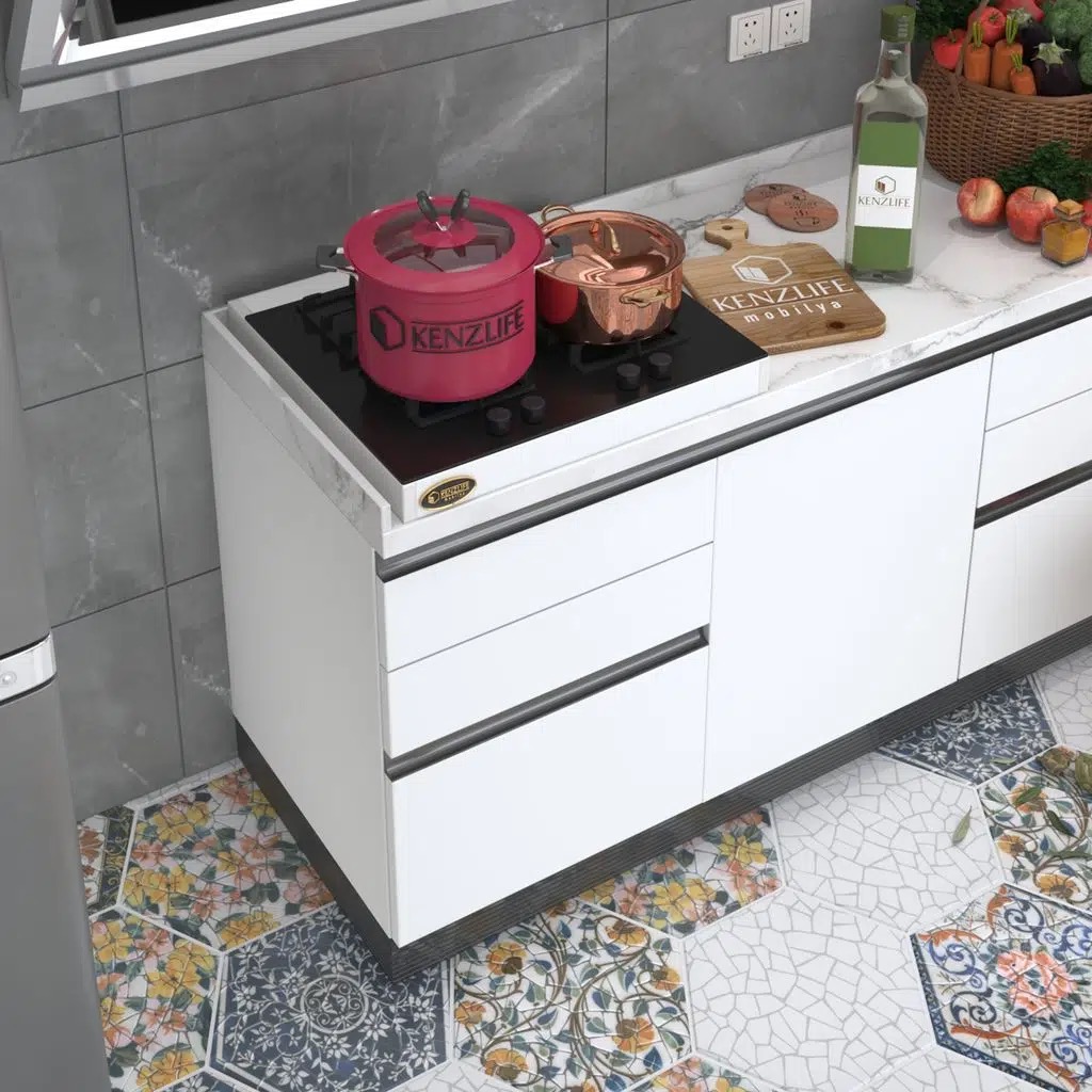 Kenzlife ankastre modülü kabini lutetyum byz ocak altı tezgah aparatı