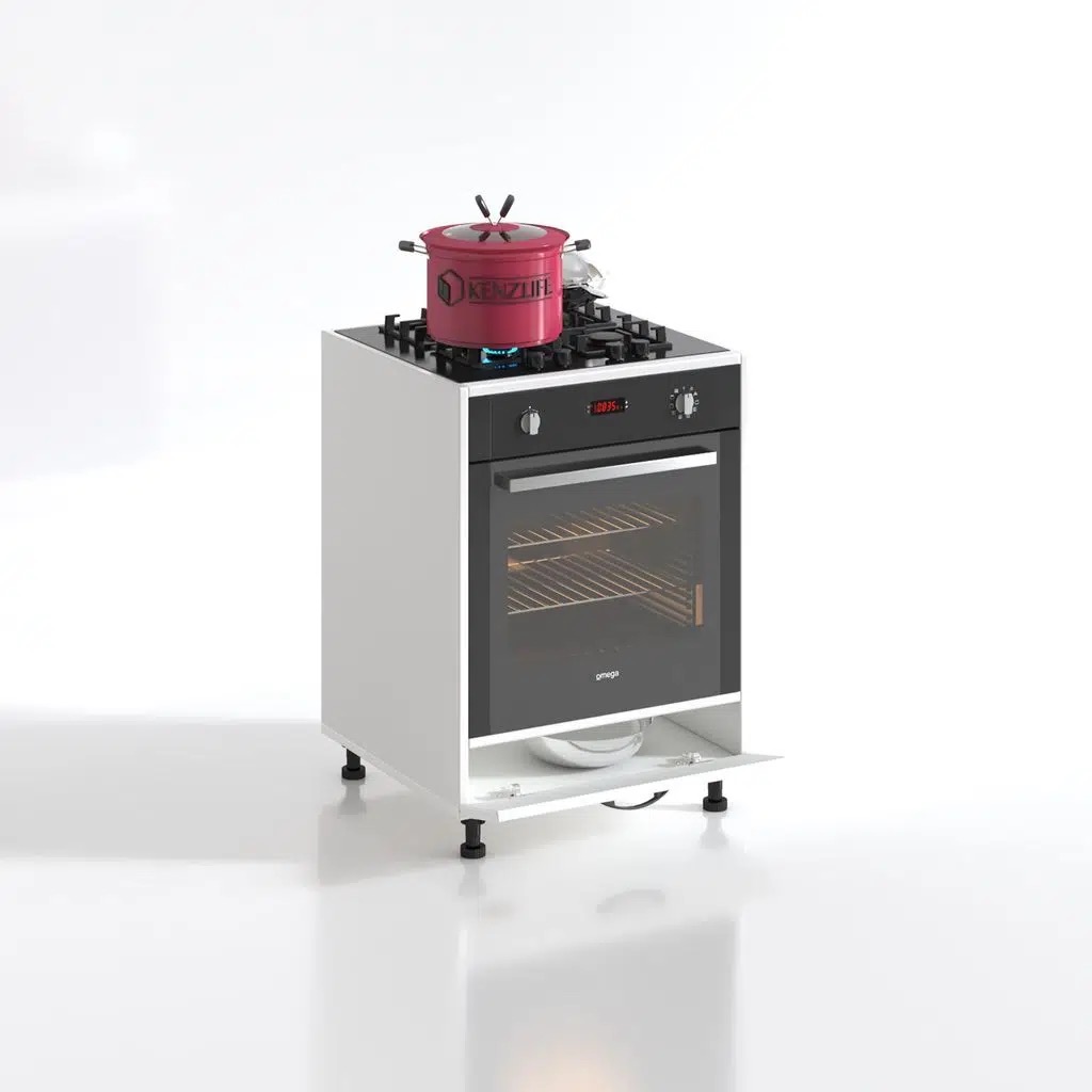 Kenzlife ankastre modülü kabini malik ejder byz fırın ocak dolabı kapaklı ayarlı ayaklı