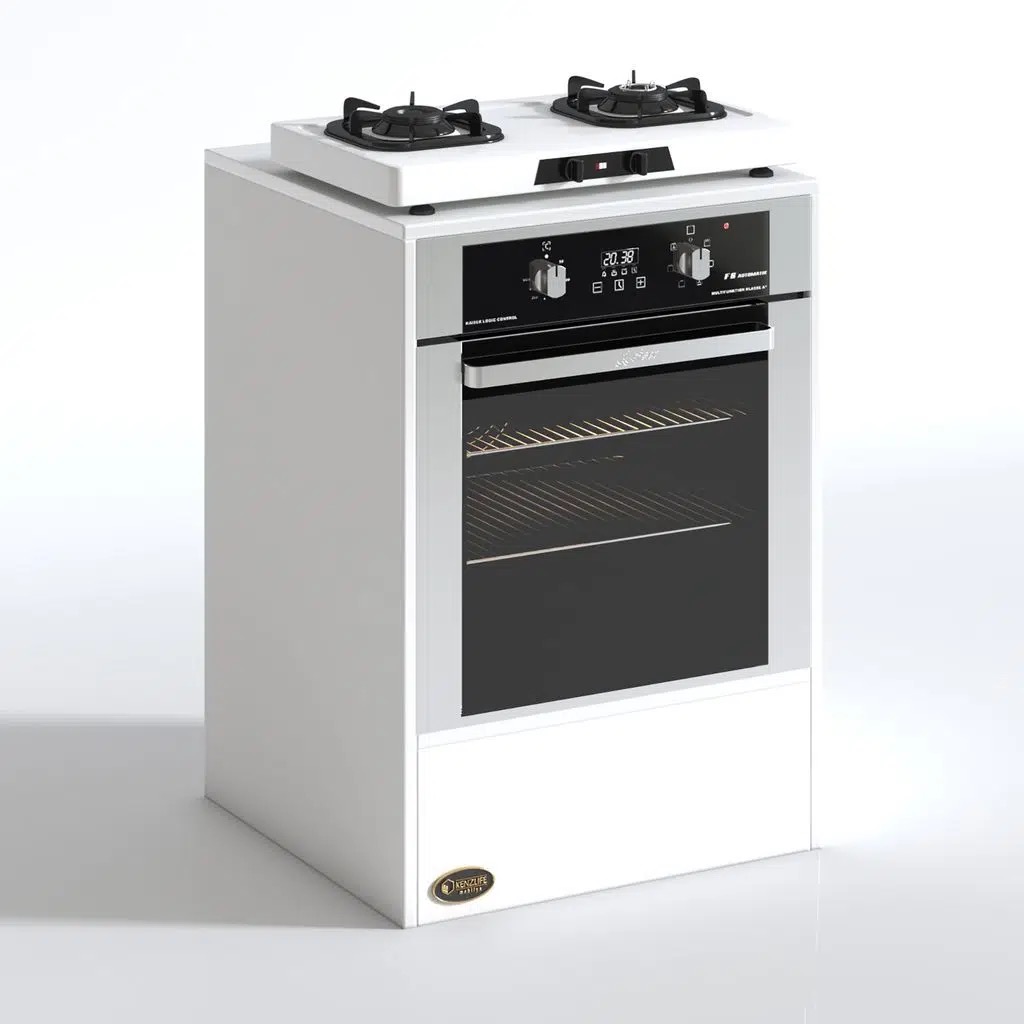 Kenzlife ankastre modülü kabini neon byz fırın ocak dolabı sabit tabla