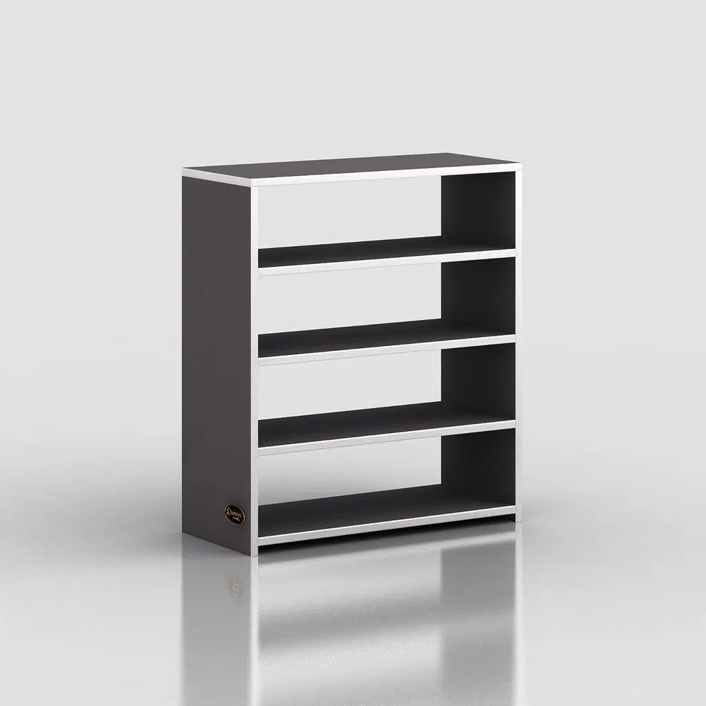 Kenzlife ayakkabılık ayakkabı dolabı kilitli be real gri 080*70*32 kapaklı arkalıklı ofis dolabı