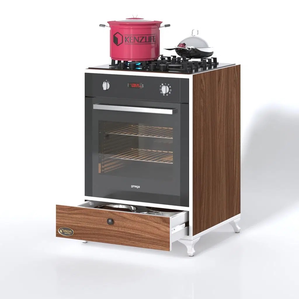 Kenzlife ankastre modülü kabini fosfat cvz fırın ocak dolabı çekmeceli ayaklı