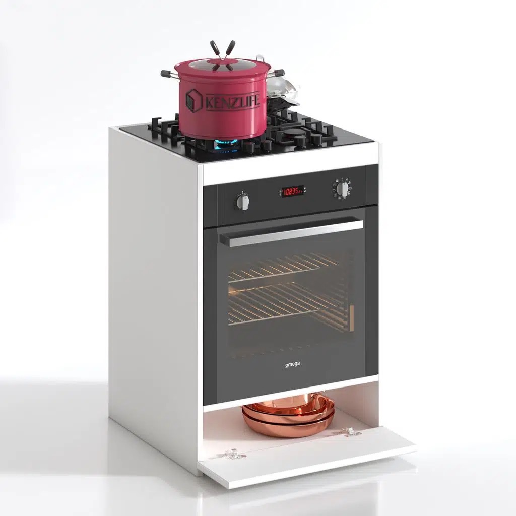 Kenzlife ankastre modülü kabini berilyum byz fırın ocak dolabı kapaklı