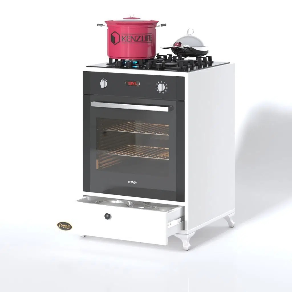 Kenzlife ankastre modülü kabini fosfat byz fırın ocak dolabı çekmeceli ayaklı