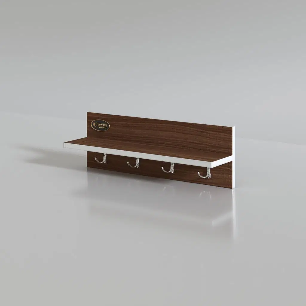 Kenzlife elbise askı askılıklığı çam cvz vestiyer portmanto askı askılık 4 adet