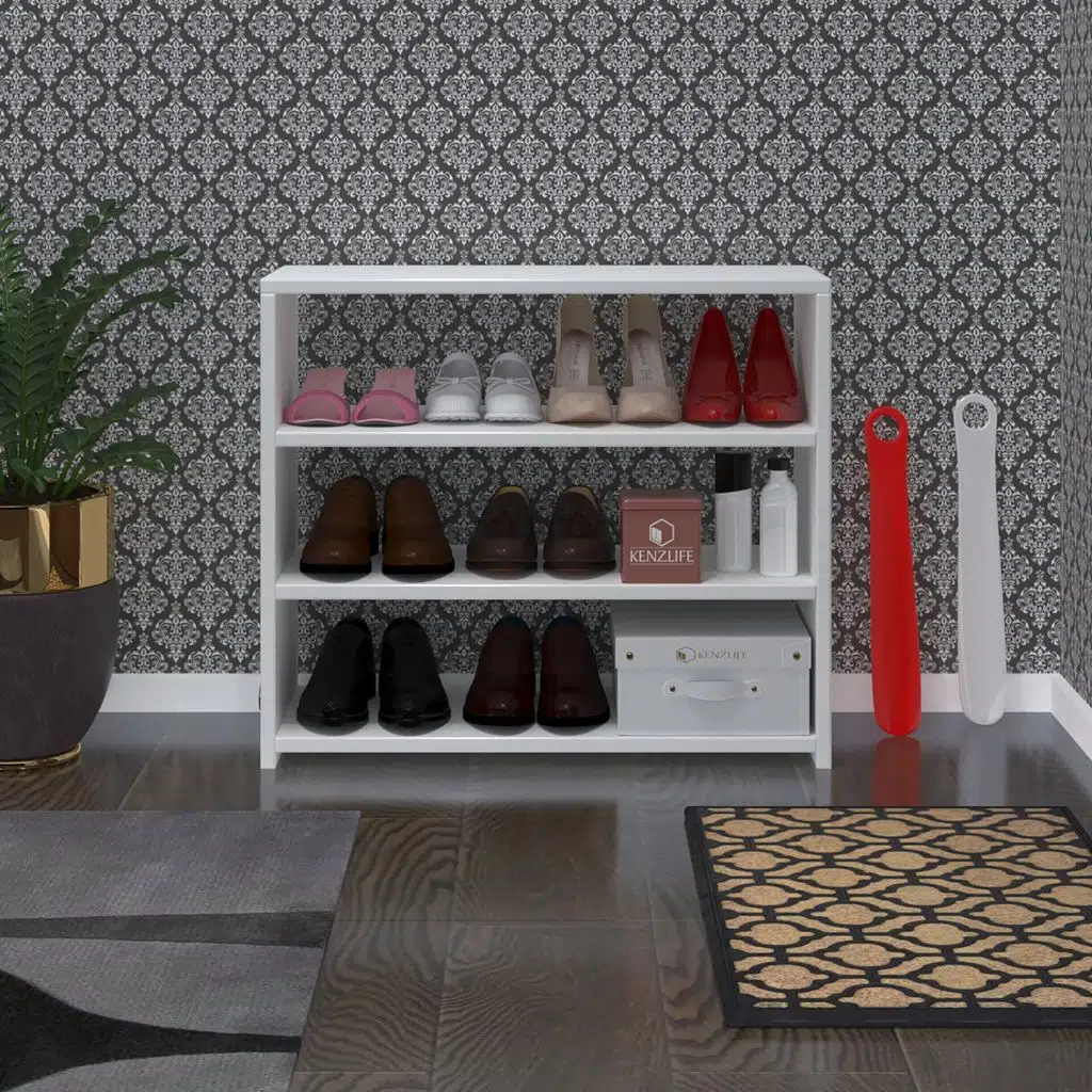 Kenzlife ayakkabılık goya byz 060*70*30 arkalıksız ayakkabı ofis dolabı