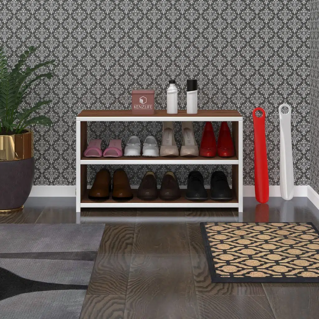 Kenzlife ayakkabılık goya crd 040*70*30 arkalıksız ayakkabı ofis dolabı