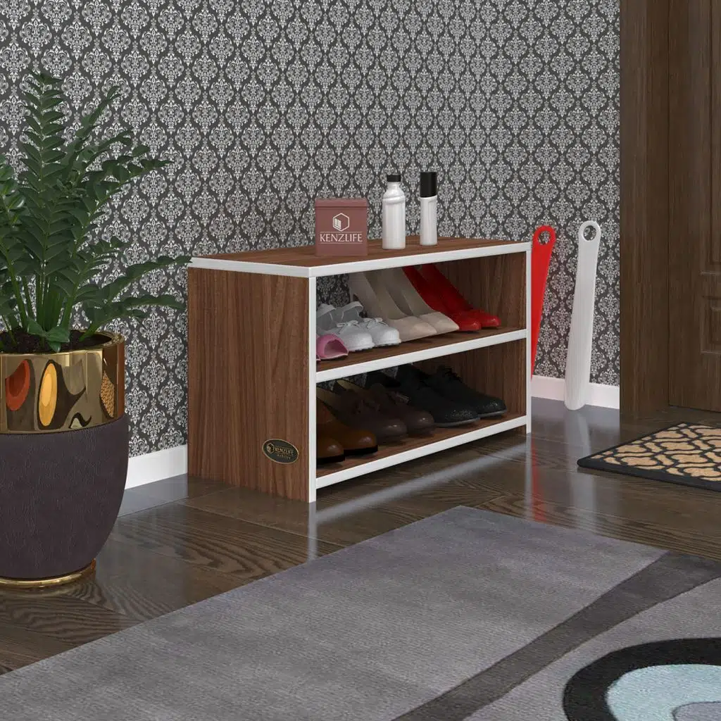 Kenzlife ayakkabılık goya cvz 040*70*30 arkalıksız ayakkabı ofis dolabı